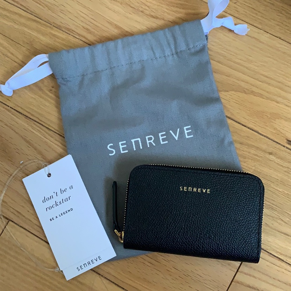 Senreve card case wallet - black/noir